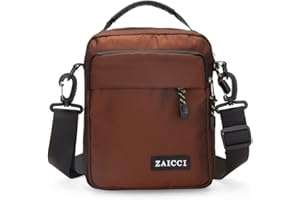 ZAICCI Borsello Uomo Tracolla Borsa a Spalla Leggero Impermeabile Antifurto Borsa Tracolla Messenger per Uomo