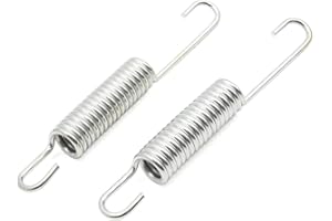 A ABSOPRO Moto Béquille Retour Latéral Béquille Ressort pour Suzuki (Ensemble de 2)