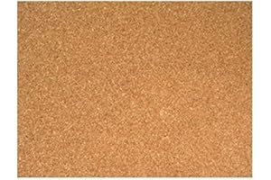 OLIVERIK Corcho Pared | Tablero De Corcho | Tablon de Anuncios para Oficinas | Corcho Resistente y Autoregenerable para Chinchetas | 915 x 610 x 5 mm