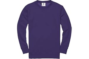 D&H CLOTHING UK Unisex Kids Sweatshirt Children Crewneck Jumper Pullover Boys Girls Age 3 to 13