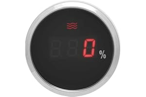 EBTOOLS Wasserstandsanzeige Messgerät Anzeige Wasserstandsanzeige Kit Wasserstandsanzeige Auto Intelligente Digitalanzeige Wasserdicht Wasserstandsmesser Auto Messgerät 52mm