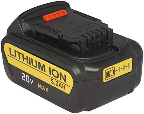 Saleting 20V 5.0Ah for DeWALT DCB205-2 20V MAX Premium XR 5.0Ah Lithium Ion Power Tool Battery