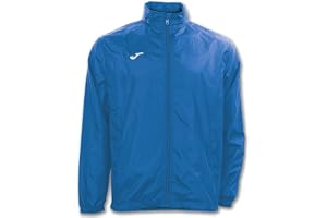 Joma Vattentät regnrock med huva, S-3XL – vindjacka med fickor och elastiska manschetter –
