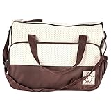 5teiliges Babytasche Set Wickeltaschen – LOSORN ZPY Pflegetasche Tragetasche Mama Handtasche Umhängetasche Windeltasche - 5