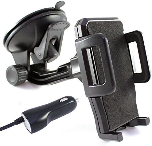 Car Kit for Samsung Galaxy S8 / S8 Plus / A5 2017 / A3 2017 / Car Windscreen Car Mount Suction Holder + Compatible Car Charging Cable Type C 2700 mAh