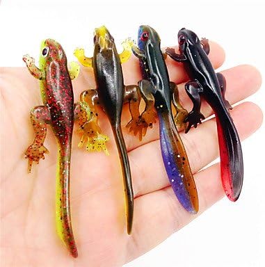 TY HiUmi Lot 4pcs 8cm 3.8g New Arrive Plastice Silicone Bait Worms Fishing Lure Smell Attractive Fish Crab Fishing Bait Soft Bait
