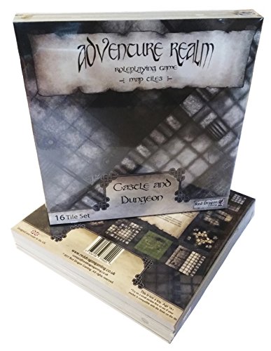 Adventure Realm Roleplaying Map Tiles - Castle and Dungeon Set