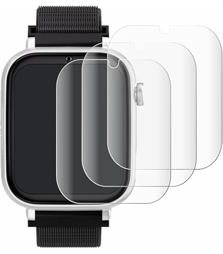 Savvies 6 Pack Screen Protector Copatible With Watches (Circular, ø