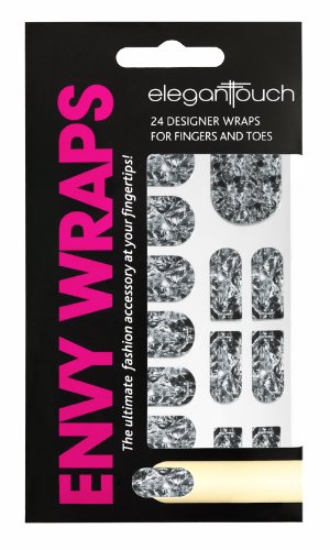 Elegant Touch Scrunched Aluminium Nail Envy Wraps