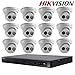 Produktbild Hikvision CCTV Camera Kits NVR DS-7616NI-E2/16P Embedded Plug & Play NVR + Hikvision DS-2CD2342WD-I 4MP IP Camera + Seagate 4TB HDD (16 Channel + 12 Camera)