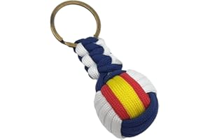 MIBANDERA Llavero Bandera de España, Llavero Hombre Mujer Bandera España. Llavero Coche Moto