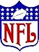 Produktbild skyhighprint NFL Logo NFL Football Sport Decor Vinyl Print Sticker 25,4 x 35,6 cm