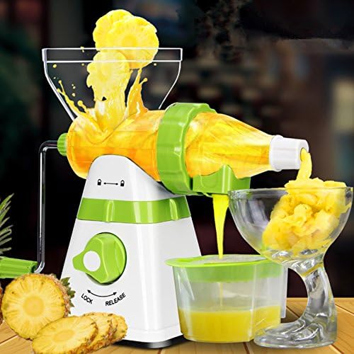 ZHJ Juicer Manual Hand Orange Slow Juicers Lemon Extractor Machine Blend Fresh Health Juicer Machine Corn Kitchen Tools