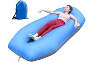HAOYAO Inflatable Lounger, Waterproof Air Sofa with Comfortable Cushions, Portable Inflatable Sofa, Air Couch, for Camping, Holidays, Hiking, Swimming Pool and Beach Parties