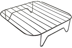 Moljaus Rejilla para freidora de Aire. NO Compatible si Diagonal Menor de 27 cm .Accesorios freidora de Aire Compatible con COSORI Dual Blaze 6,4 L Acero Inoxidable. Air Fryer Accesorios