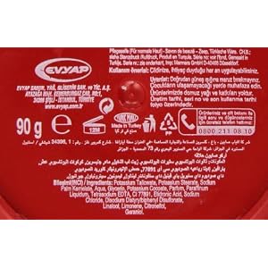 Arko Shaving Soap in Bowl, Red, 90 gram - Image 2