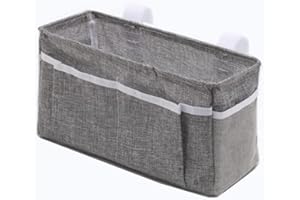 SJTJSPX Bedside Hanging Shelves Sofa Armrest Storage Pockets Crib Mummy Bag Dormitory Bunk Beds Storage Bag camping chair Organiser Caddy armchair Recliners pouch for phone books Keys glasses tablet