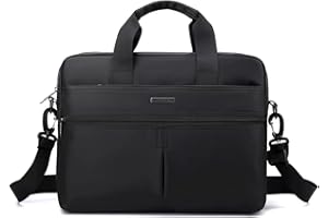 zhongningyifeng Laptop Bag 14 Inch, Slim Computer Bag for Men Women, Messenger Shoulder Bag, Lightweight Office Work Business Bag