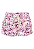 Alloverprint Chiemsee Damen Woman Badeshorts, Pink/Light Blue, L
