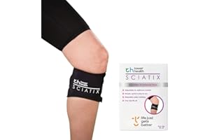 TOWER HEALTH Sciatix x2 | Instant Sciatica Relief |Helps Relieve Back Pain and Sciatic Pain (Sciatica) by Acupressure Compression Relief Calf WRAP. Class I Medical Device