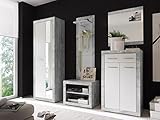 Geräumige Garderobe mit Stil - Die 5-teilige Garderobe 