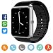 Produktbild CatShin Smartwatch Für Herren-Sport Uhr Fitnessuhr Fitness Tracker Intelligente Armbanduhr Smart Watch mit Kamera Schrittzähler Schlaftracker Pulsmesser Kompatibel mit Android/IOS(SILBER)
