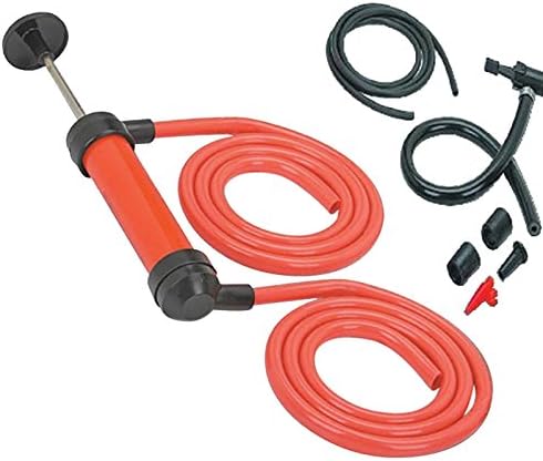 eMarkooz(TM) Syphon Siphon Tool Transfer Oil Petrol Diesel Fuel Liquid Extractor Air Pump Kit NEW