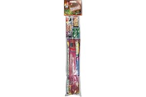 SPARKLERS CLUB Assortiment de 39 Pétards Fusées DÉBUTANT® - 16 mm - Coffret Découverte Feux d?Artifice - Catégorie F1 - Usage Extérieur - Pack Idéal pour Initiation