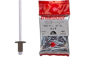 FRIULSIDER BLISTER 10-RIVETTI ALLUMINIO TESTA DI MORO 4 X12 100P