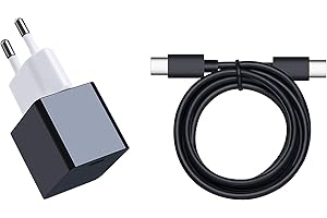 ANGREAT 15 W-Ladegerät mit USB-C-Kabel, Typ-C-Stecker, für Fire HD 10 und Fire HD 8-Tablet