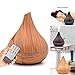 Produktbild Luftbefeuchter Aroma Diffuser Düfte Humidifier Holz Aromatherapie Ätherische Öle Ultraschall Vernebler Raumbefeuchter Duftlampe Öle Diffusor Holzmaserung Duftöldiffusoren Luftdes ätherischen