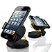 Produktbild Eximtrade Universal Einstellbar 360° Drehung KFZ Handyhalterung Auto Wiege für Apple iPhone 6/6s/6 Plus/6s Plus, Samsung Galaxy S6/S6 Edge/S6 Edge Plus und andere Smartphones