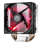 Cooler Master Hyper 212 LED Ventola per CPU '4 Heatpipes, 1x Ventola da 120mm PWM , LED Rossi' RR-212L-16PR-R1