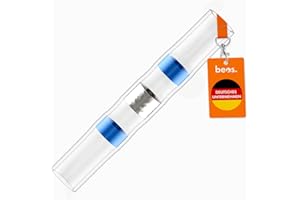 BEOS® 20 x wasserdichte Lötverbinder für Mähroboter Begrenzungskabel – Langlebige Kabelverbinder für Ihren Begrenzungsdraht - Kompatibel mit Rasenrobotern von Gardena, Husqvarna, Worx, Bosch