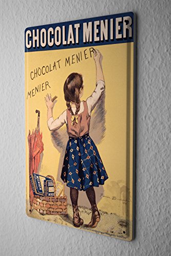 LEotiE SINCE 2004 Plaque en Métal Métallique Poster Mural tin Sign Nostalgique Fun Chocolat