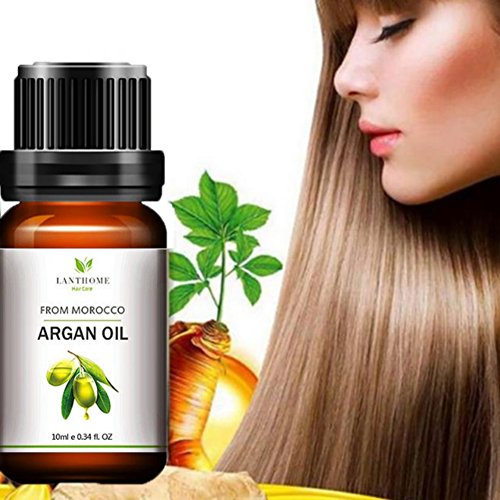 ROPALIA Hair Care Moroccan Pure Argan Oil Treatment Dry Damaged Hair Repair Hair Oil