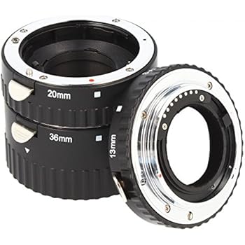 3 Bagues Allonge FOCA Pour Pentax PK - Pour Macro - Étui Et Bouchons Inclus