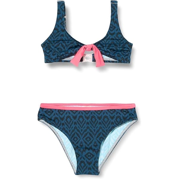 Polyamide élasthanne Confort Maillot De Bain Une Pièce Haute Pression - Rose Fluo 12 Ans Style Sportif été