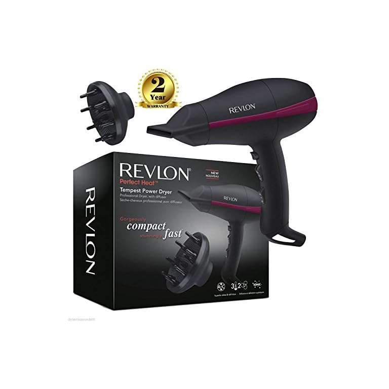 Revlon-Pro-AC-Tempest-Power-Hair-Dryer-RVDR5821DUK-with-Diffuser-2000-Watt Revlon Pro AC Tempest Power Hair Dryer RVDR5821DUK with Diffuser 2000 Watt