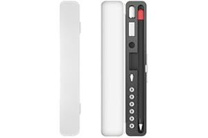 QOWIJEX 1 pezzo Astuccio Rigido AntiGraffio per Apple Pencil, Custodia per Apple Pencil 2a Generazione e 1a Generazione, Contenitore con Coperchio, per Apple Pencil con Custodia