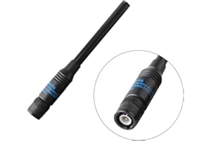 Walkie Talkie Antena Huanuo RH775 BNC de doble banda VHF UHF antenas de alta ganancia para Kenwood TK200 TK210/TYT HYT/ICOM IC - V8 IC - V80/Yaesu/Vertex radio de dos vías