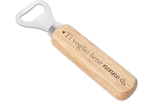 CDIXLMUZ Idee Regalo Natale Nonno Compleanno Apribottiglie Regalo Natalizi per Nonni Festa Del Papà Nonno Grazie Regali Uomo Originale Utile Cavatappi Festa dei Nonni da Nipoti Nipote Regali Divertenti