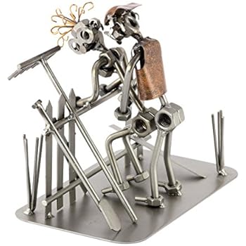 Steelman24 I Schraubenmännchen PC Büro I Made in Germany I Handarbeit I Geschenkidee Steelman24 I Schraubenmännchen PC Büro I Made in Germany I Handarbeit I Geschenkidee