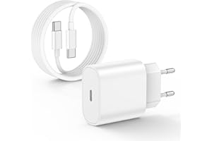 THIYNIYA Caricatore per iPhone 16/16 Pro/16 Pro Max/15/15 Pro Max/15 Plus, Caricabatterie Rapido USB C con Cavo 2m Original per iPad Pro, Air, Samsung, Type C Ricarica Rapida Alimentatore Presa Spina