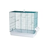 De alta calidad Voltrega 001612G Jaula para Pájaros, Gris