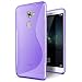 Produktbild Huawei Mate S Hülle, Conie Mobile Ultra Slim Backcover Schutzhülle TPU Silikon Rückschale Cover in Lila