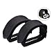 Produktbild Nicedeal Fahrrad-Pedalriemen Pedal-Toe-Clips Riemen, Doppeltes Klebeband für Fixed Gear Bike Anfänger, Schwarz, 2 Stück Fahrradzubehör und Fahrrad-ähnliche Produkte