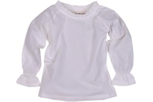 BATTLE-MERCHANT Camicia Medievale Helena per Bambina - Ideale per Travestimenti, Giochi di Ruolo dal Vivo (Larp), Carnevale - Diversi Modelli