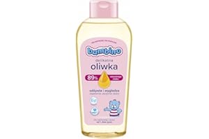 Bambino Hipoalergiczna Oliwka dla Niemowląt 300 ml – Kultowy Produkt Mam od Pokoleń, Nowa Ulepszona Formuła z 99% Naturalnych Olejków i Witaminą E