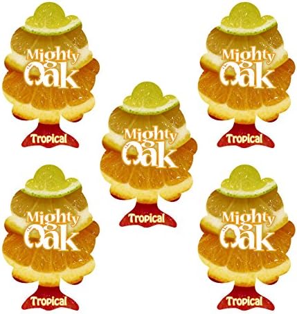 5 x Mighty Oak Car Air Freshener - Tropical